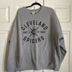 Mens Cleveland Spiders Sweatshirt - CLOSING CLOSET THURSDAY - grab this deal!